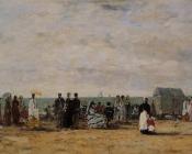 尤金布丹 - The Beach at Trouville